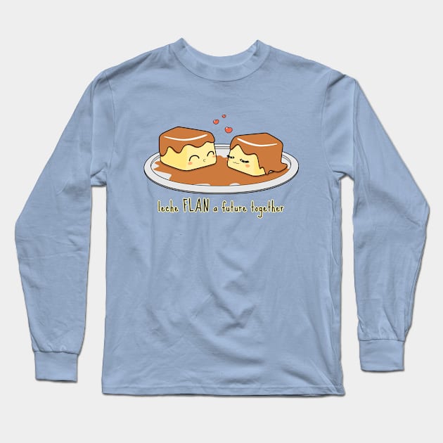 leche FLAN a future together Long Sleeve T-Shirt by eyekatch